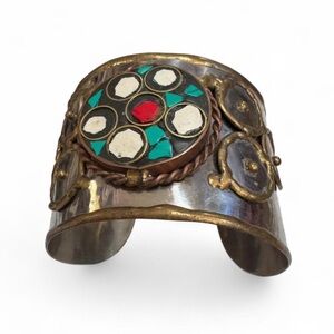 vintage Moroccan Berber cuff bracelet